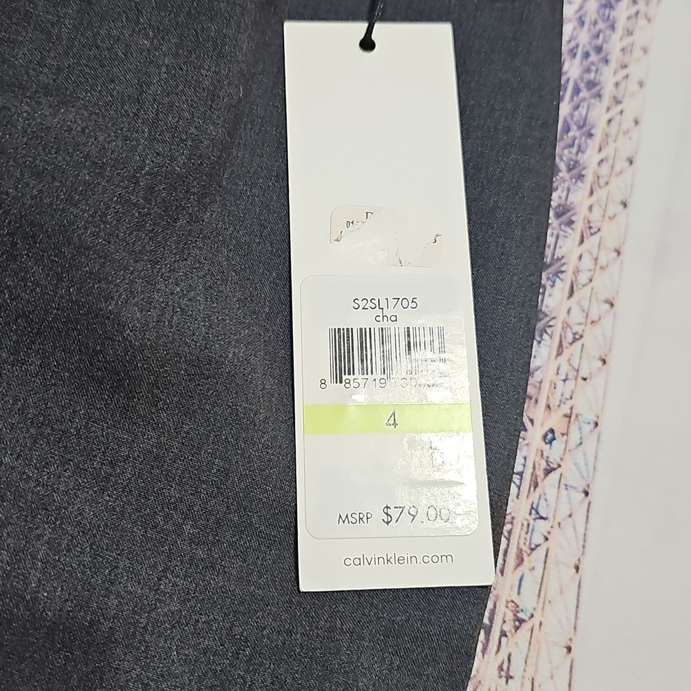Calvin Klein Pencil Skirt Size 4 New - Picture 2 of 7